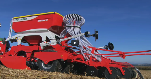 High-speed one pass small grain Air Seeder | Poettinger Terrasem Seeder from Buckeye Farmers