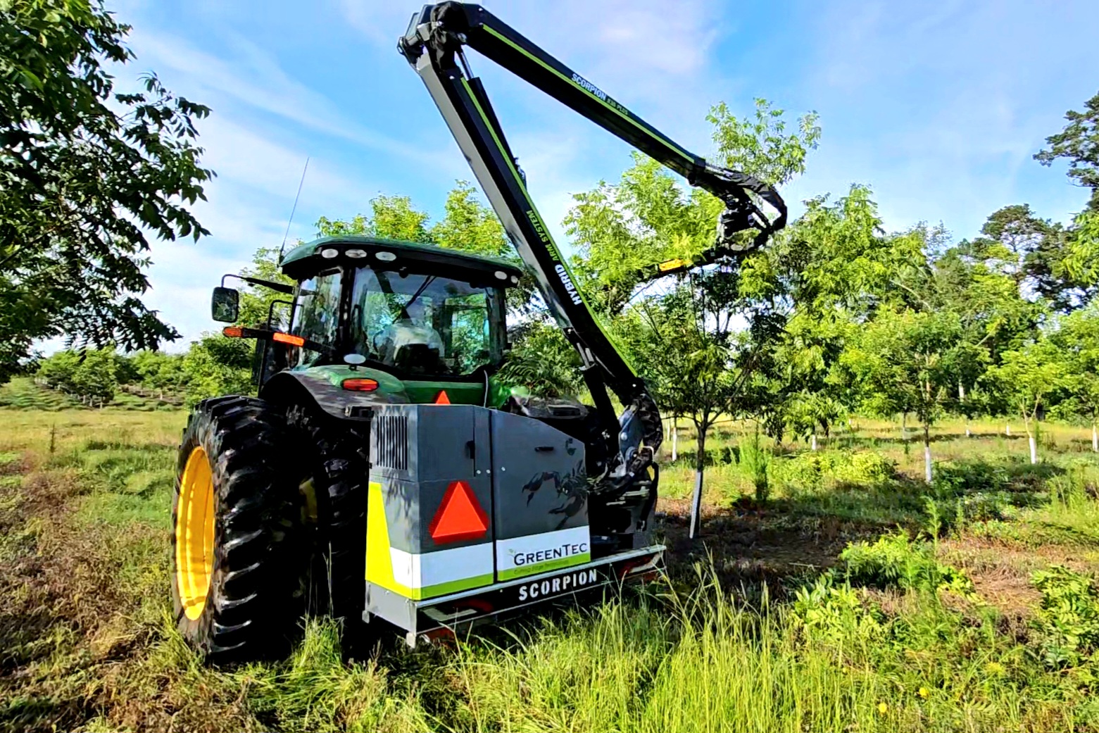 Complete Guide to the GreenTec Scorpion Reach Arm and Boom Mower Attachments